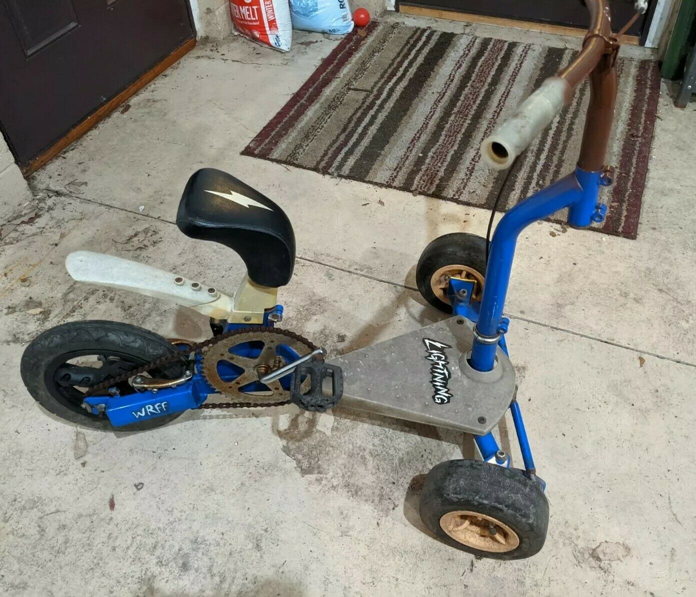 Salton WRFF Lightning Trike Tricycle Blue Model 1070 - Fresh Stock Dated February 2026