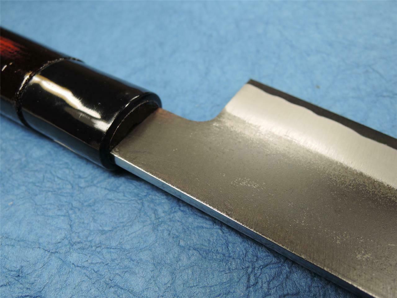 Sakai Genkichi Shirogami Steel Kurouchi Wa-Gyuto Japanese Knife 240mm - Fresh Stock Dated December 2025