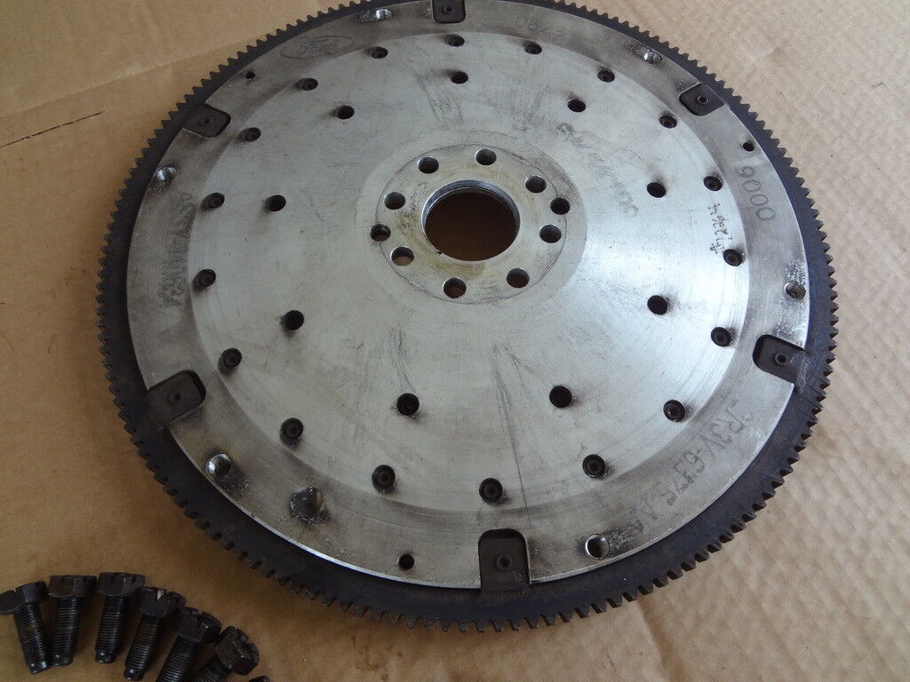 2003 - 2004 MUSTANG COBRA T56 ALUMINUM FLYWHEEL BOLTS PLATE OEM SKU# FF57 - Fresh Stock Dated February 2026