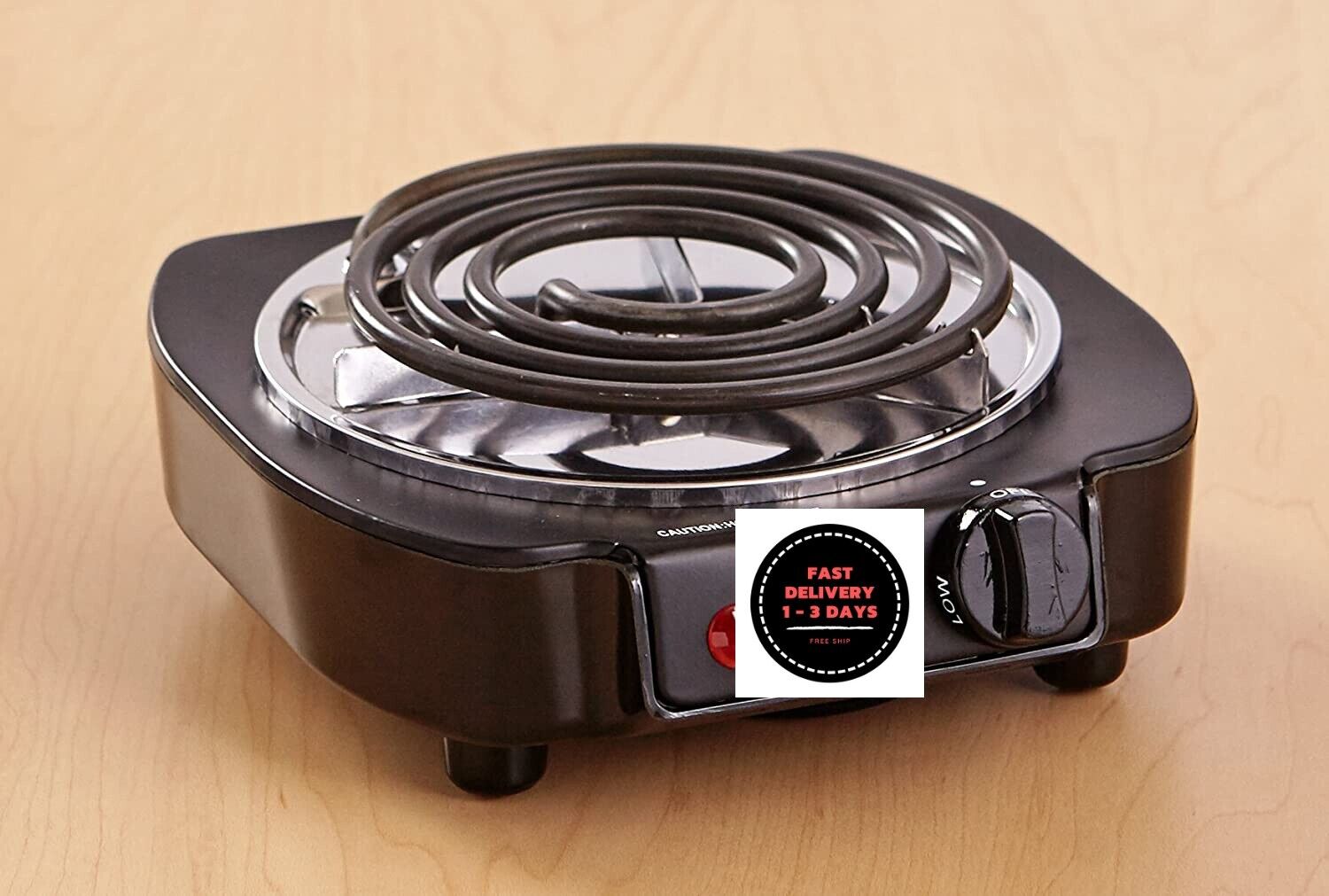 Estufa Eléctrica Cocina Portátil Para Casa Apartamento Hornilla. VIP - Fresh Stock Dated February 2026