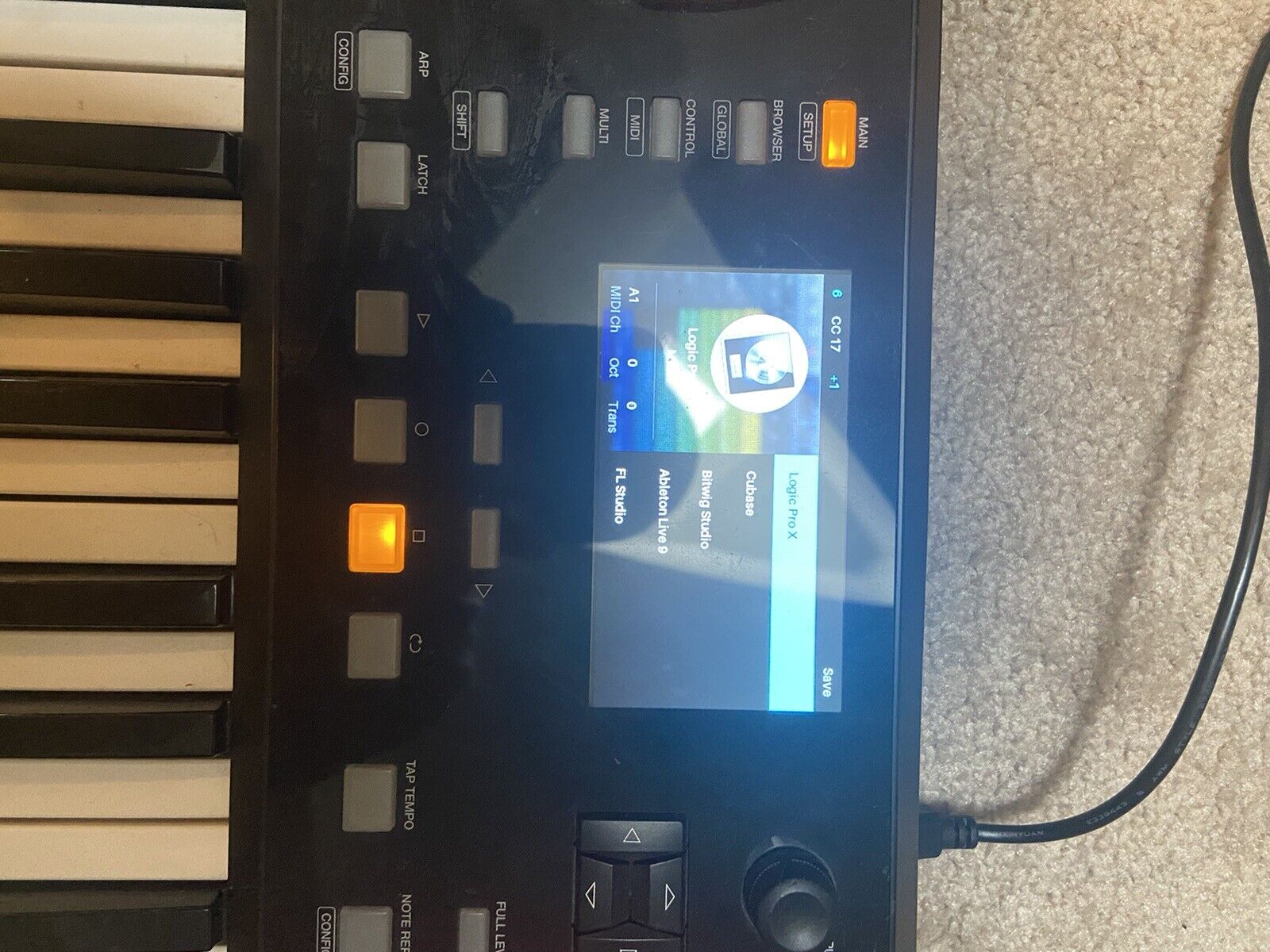 Akai Professional Advance 49 Virtual Instrument Studio Live Keyboard Controller - Fresh Stock Dated February 2026