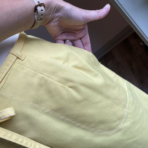 Vintage 70's Koret of California Canary Yellow Wrap Skirt Women's M L - Fresh Stock Dated February 2026