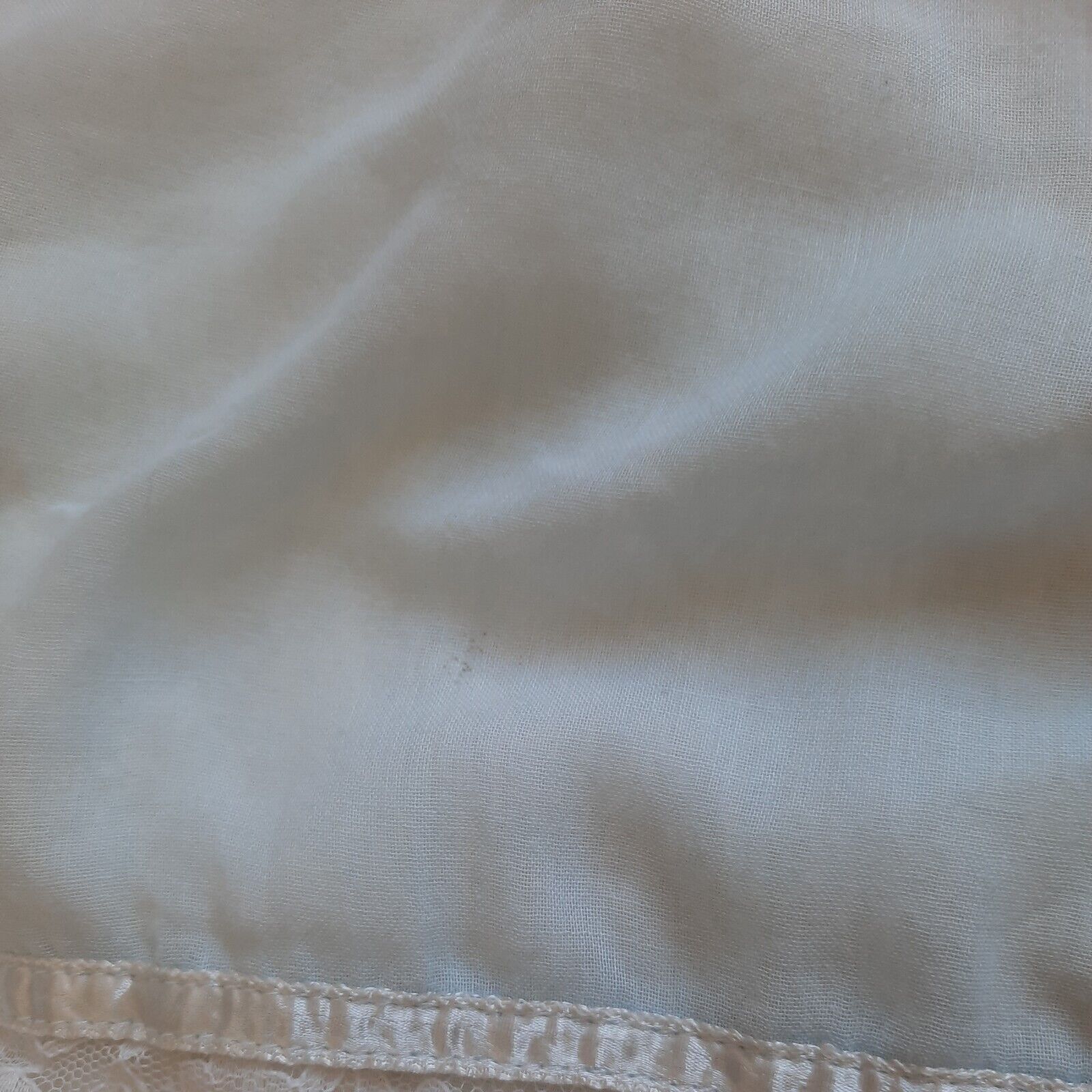 Vintage Gunne Sax by Jessica McClintock Size S Blue White Skirt Midi Lace - Fresh Stock Dated March 2026