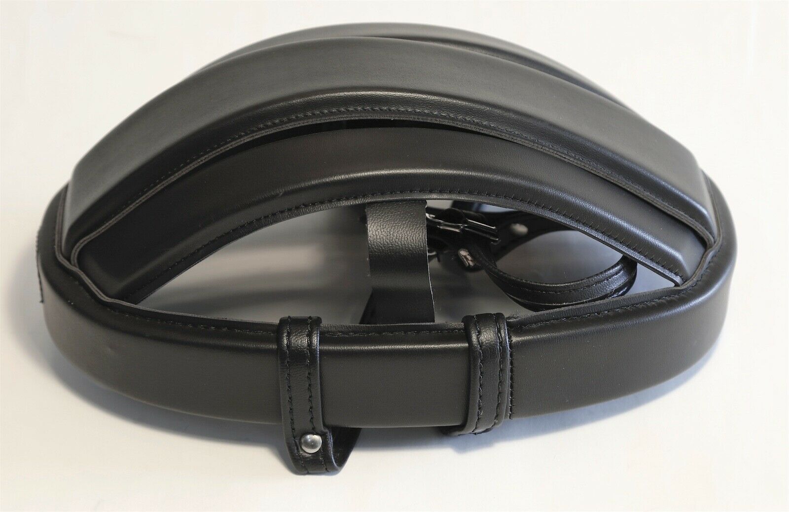 Vintage leather cycling helmet - brancale NOS - Fresh Stock Dated December 2025