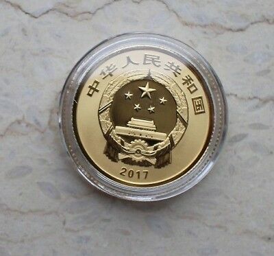 China 2017 Gold and Silver Coins Set-Chinese Auspicious Culture-Nian Nian You Yu - Fresh Stock Dated December 2025