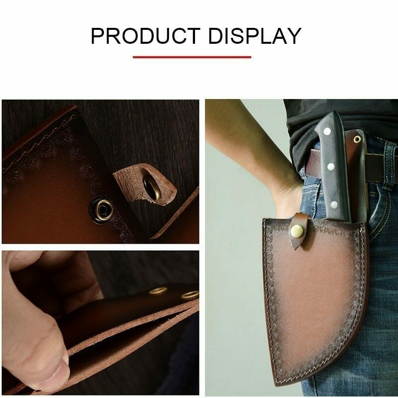 Kitchen Knife Bone Chopper Knife Forged Carbon Steel Chef Knive Kitchen Chopping - Fresh Stock Dated December 2025