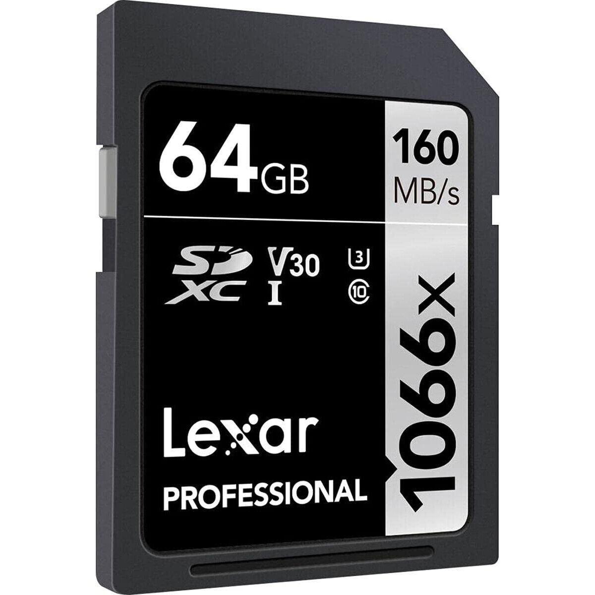 Lexar 64GB Professional 1066x UHS-I SDXC Memory Card (SILVER Series, 2-Pack) - Fresh Stock Dated February 2026