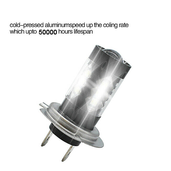 H7 LED Headlight Bulbs Kit For Honda CBR929RR 2000-2001 CBR954RR 2001-2003 - Fresh Stock Dated February 2026