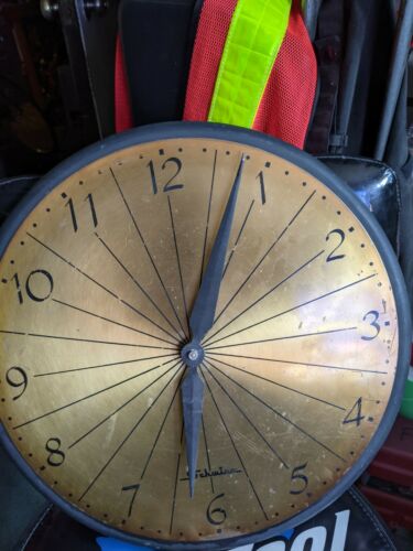 Japan movement Schwinn Rim with spokes S-2 Brass Clock - Fresh Stock Dated December 2025