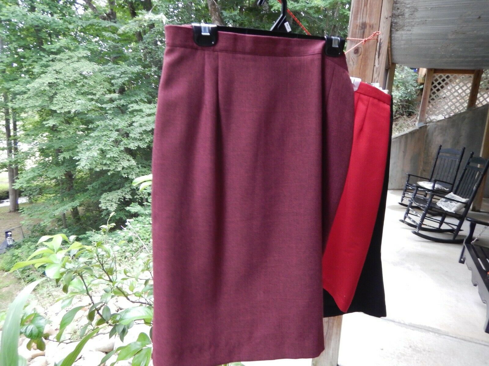 Vintage 1980's skirt Lot of 8 pcs Pencil, Accordion Pleats and more.  RESALE LOT - Fresh Stock Dated December 2025