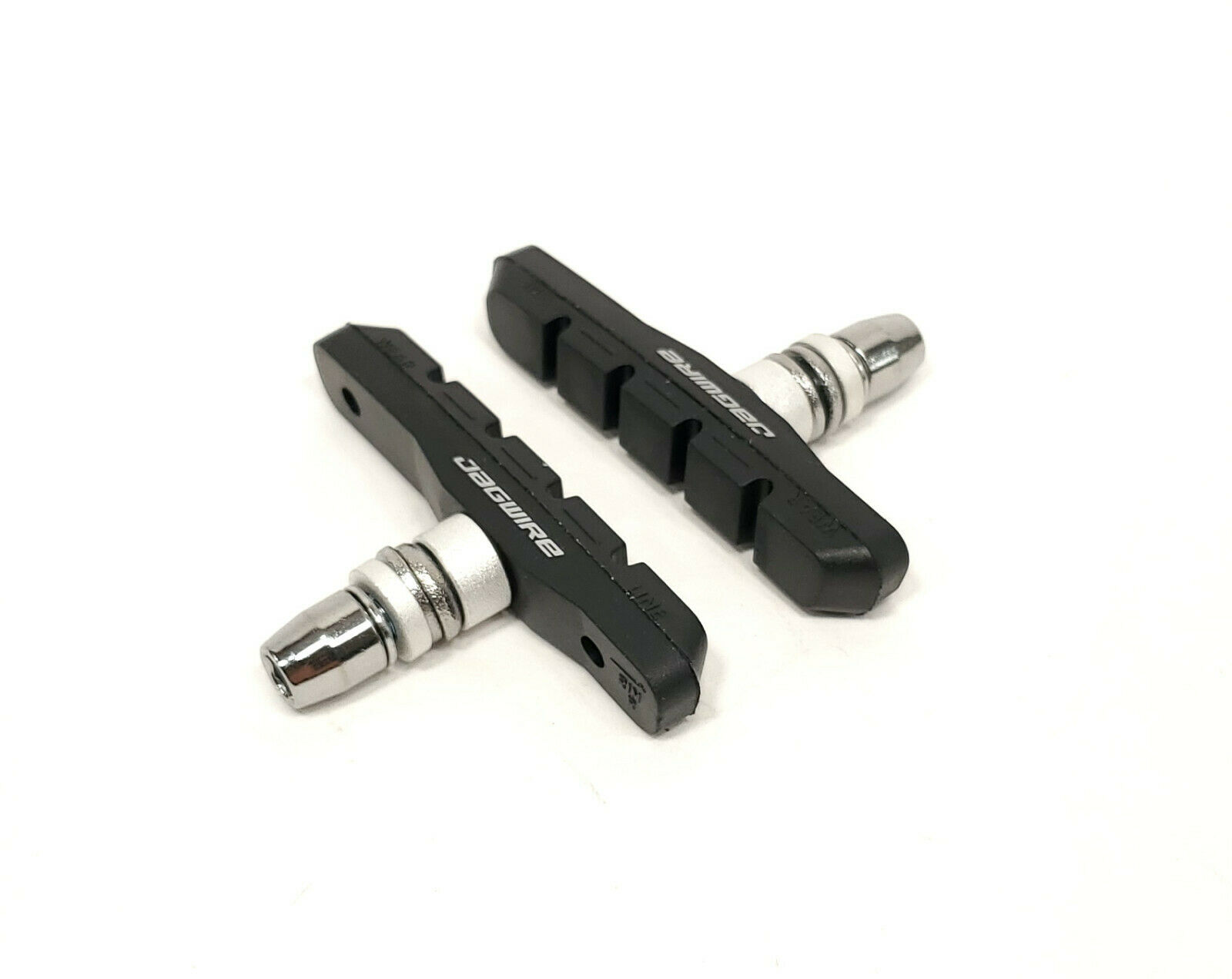 Jagwire Mountain Sport V-Brake Pads Threaded Post Black 70mm - Fresh Stock Dated February 2026