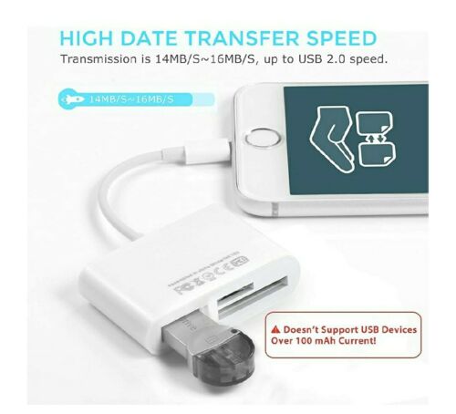 SD Card Reader, SD Card Reader for Phone - Fresh Stock Dated February 2026
