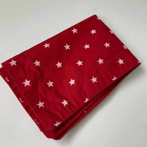 Pottery Barn Kids Organic Cotton Red Star Standard Sham - Fresh Stock Dated December 2025