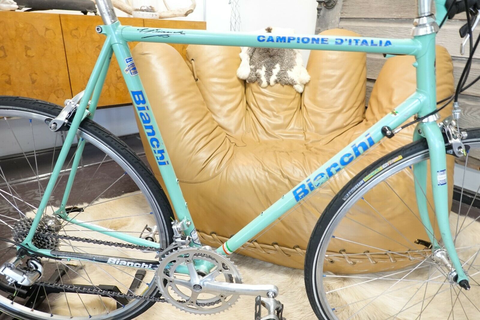Rare Vintage Bianchi Campione D' Italia 59cm Cinelli Mirage 16SPD  Road - Fresh Stock Dated December 2025