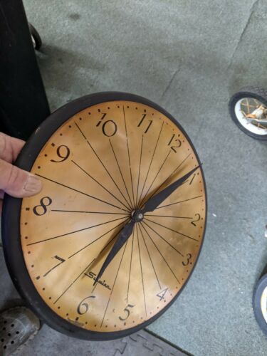 Japan movement Schwinn Rim with spokes S-2 Brass Clock - Fresh Stock Dated December 2025