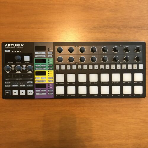 Barely Used Arturia Beatstep Pro (Black) w/ Factory Box and Cables - Fresh Stock Dated February 2026