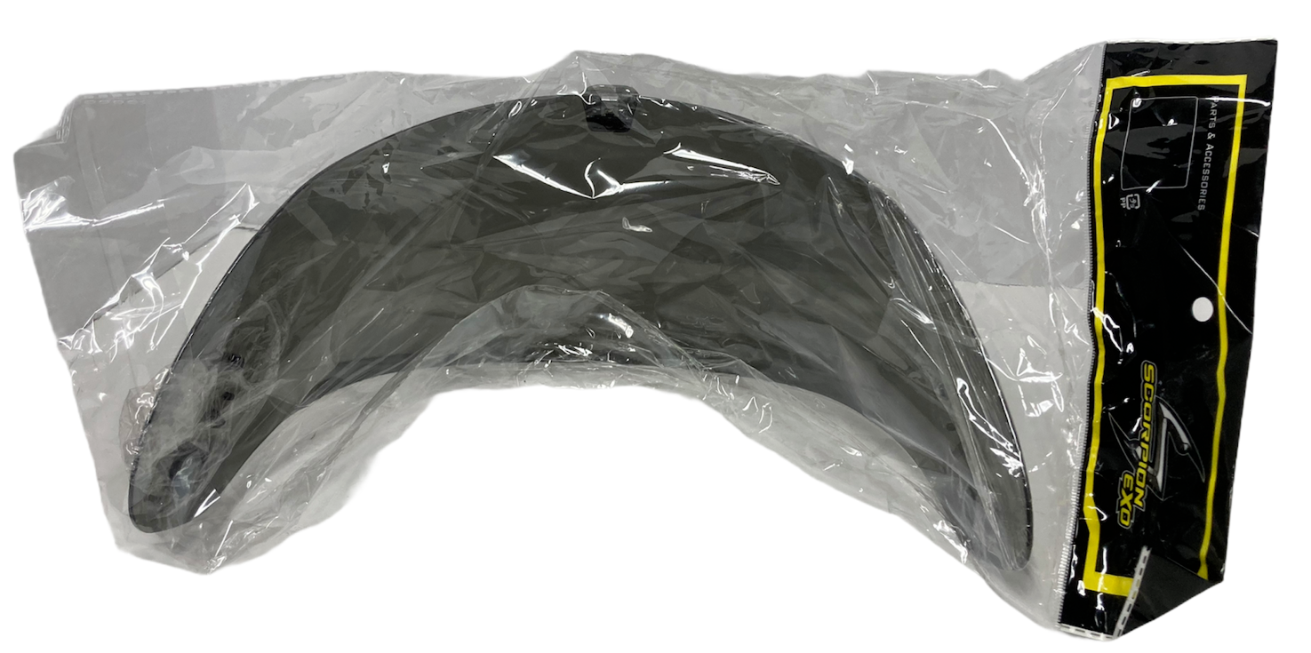 Scorpion Helmet Face Shield Dark Smoke EXO 75-01071 Fits KDF-16 - Fresh Stock Dated February 2026