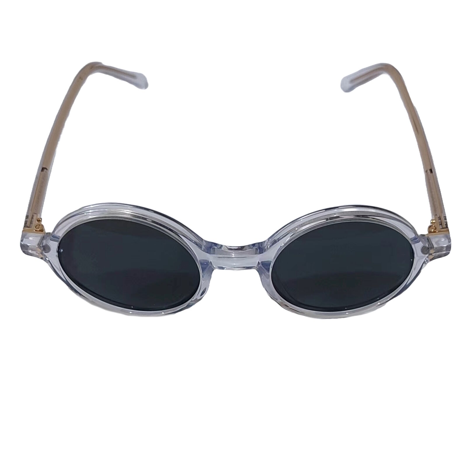 Leon Round Sunglasses The Professional Movie Costume Grey Lenses Glasses Léon - Fresh Stock Dated February 2026