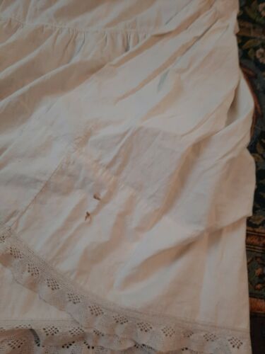 Vintage Victorian Cotton underskirt - Fresh Stock Dated February 2026