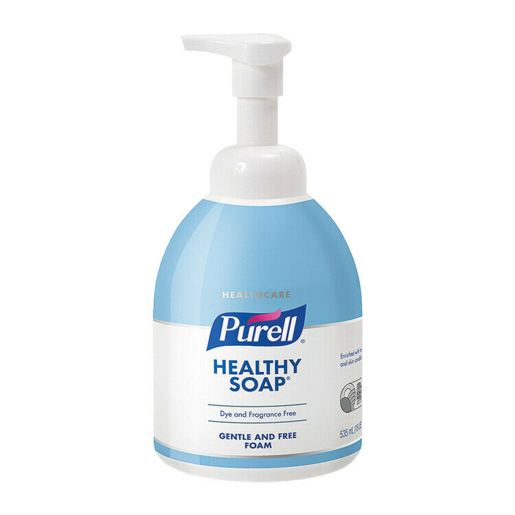 *4-Pack* Gojo Healthcare Purell Healthy Soap 535mL Gentle & Free Clear 5776-04 - Fresh Stock Dated February 2026