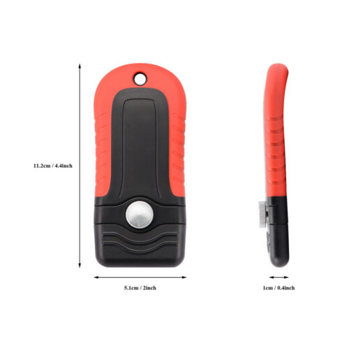 1 Scraper + 100 Pcs Plastic Double Edged Razor Blade Sticker Adhesive Glue Clean - Fresh Stock Dated February 2026