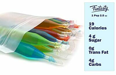 Popsicle Ice Freeze Pops Variety Pack, 2.5 Ounce - 48 Count - Fresh Stock Dated February 2026