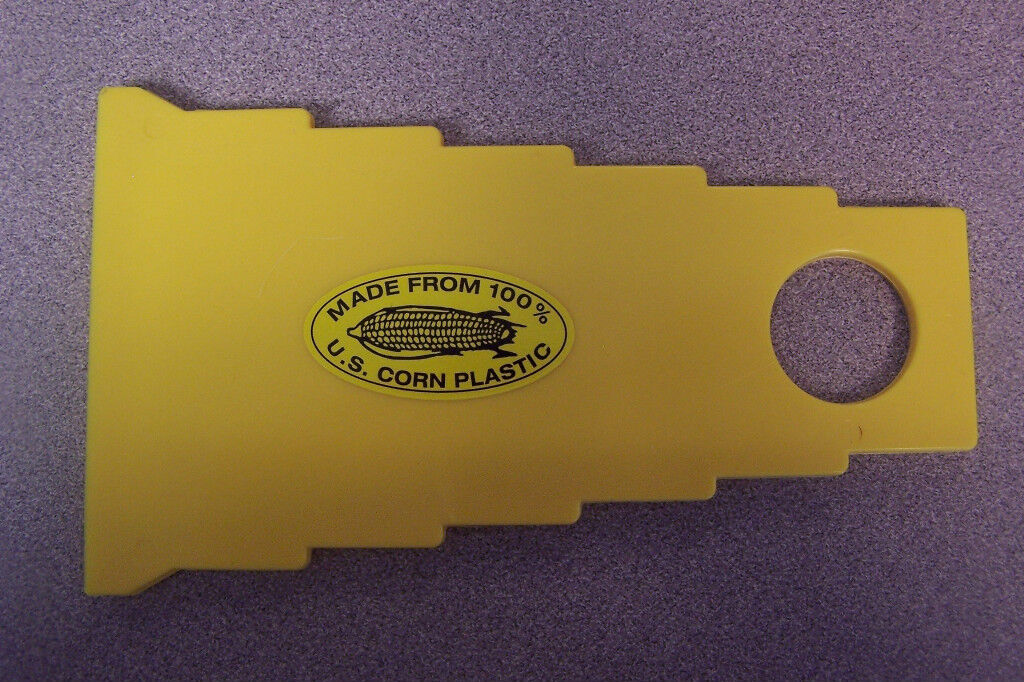 John Deere Corn Plastic Ice Scraper - Fresh Stock Dated February 2026