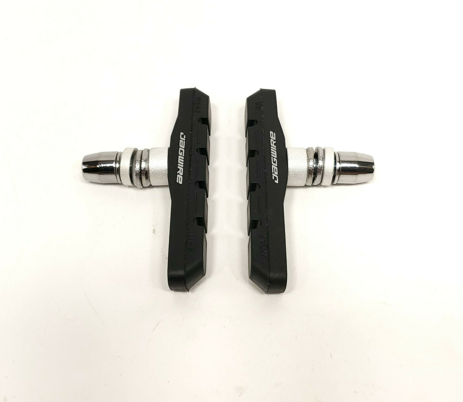 Jagwire Mountain Sport V-Brake Pads Threaded Post Black 70mm - Fresh Stock Dated February 2026