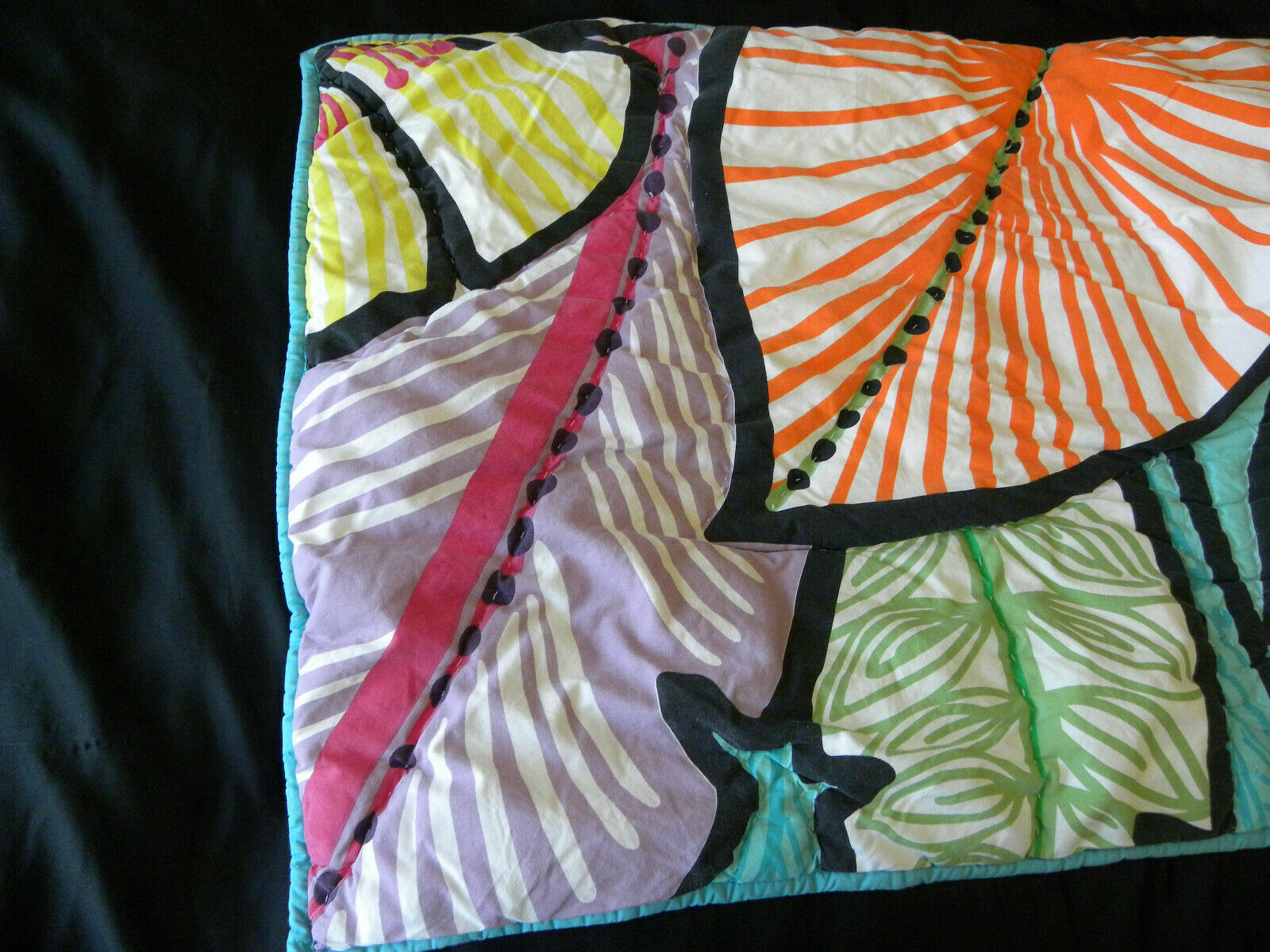 Pottery Barn Teen Martina Quilted Standard Sham Pair Abstract Floral Botanical - Fresh Stock Dated January 2026