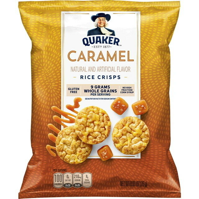 Quaker Rice Crisps Variety Pack (36 pk.) GREAT VALUE & SERVICE!! - Fresh Stock Dated December 2025