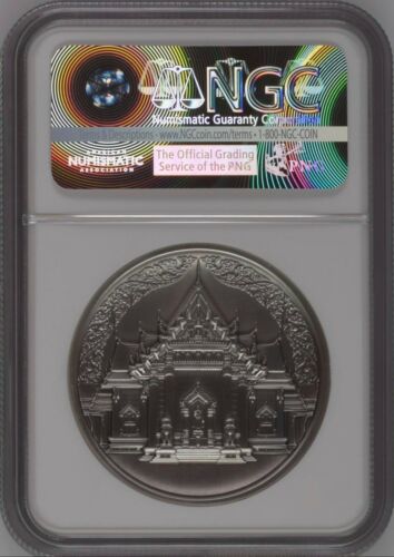 NGC MS70 2018 Thailand World Stamp expo Antique Silver Elephant Medal 60gram - Fresh Stock Dated February 2026