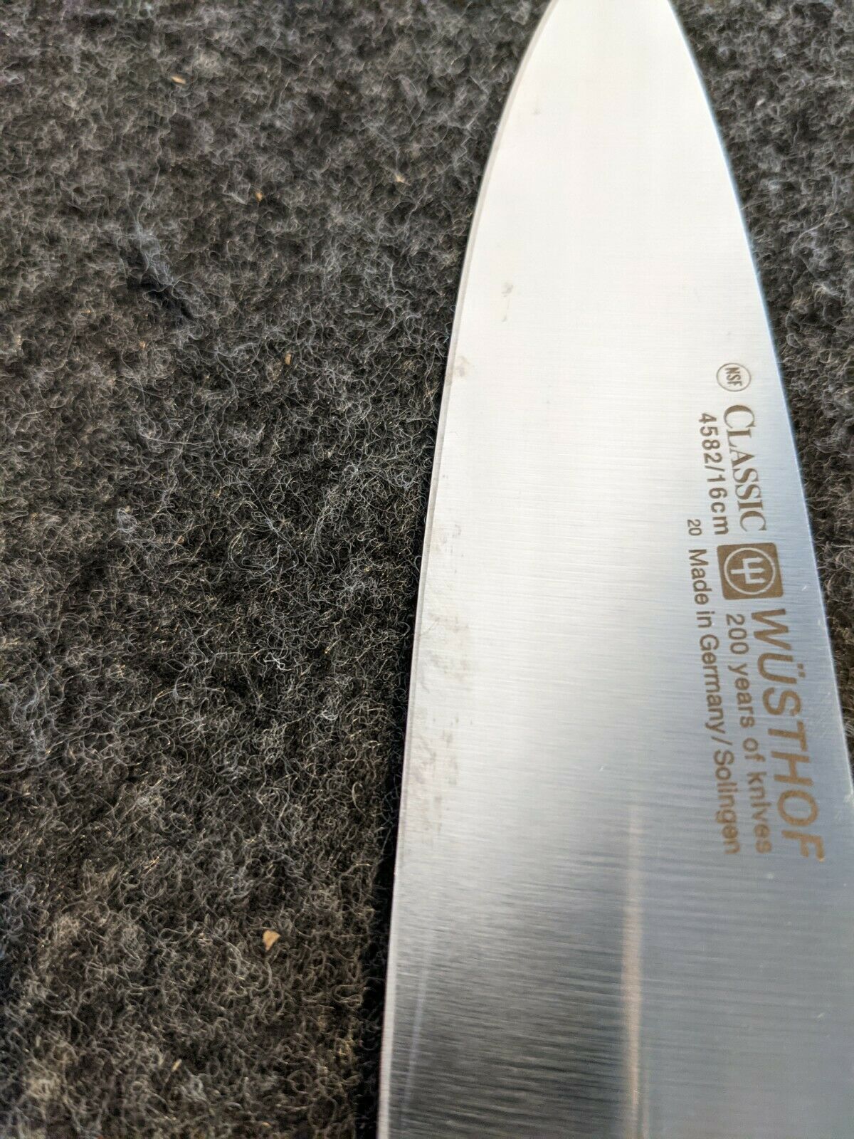 Wusthof Classic 6 inch Chef's Knife, 4582-7/16 - Fresh Stock Dated December 2025