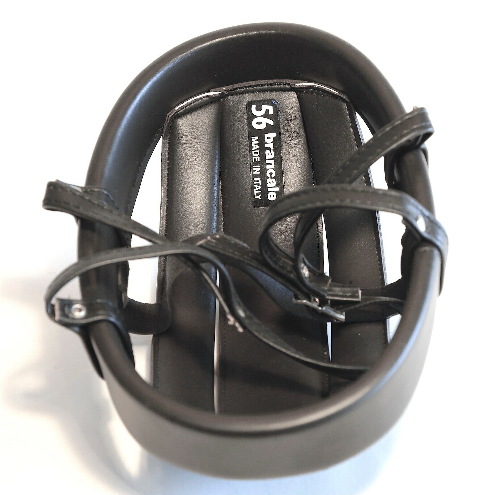 Vintage leather cycling helmet - brancale NOS - Fresh Stock Dated December 2025