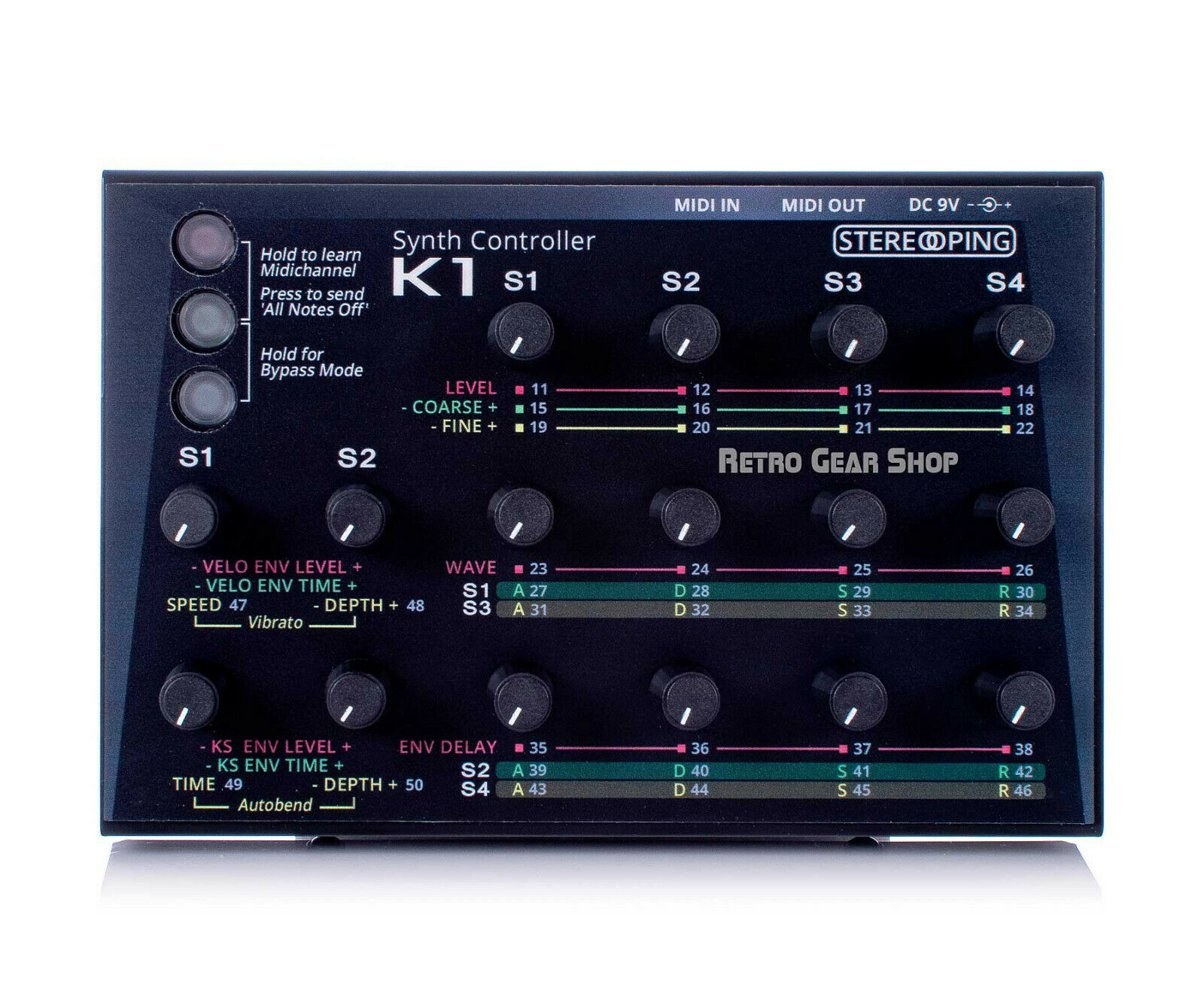 Stereoping CE-1 K1 Midi Controller for Kawai K1 Rare Vintage Synth Keyboard - Fresh Stock Dated February 2026