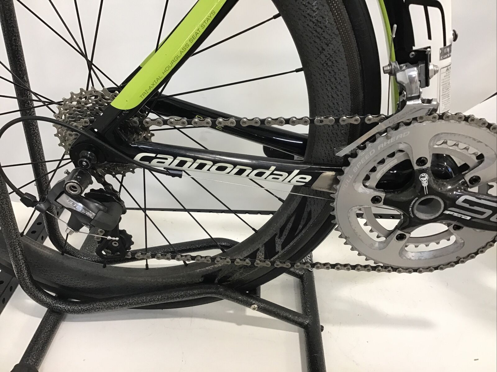 2013 Cannondale Slice Women's Triathlon/TT Bike 47cm Carbon Ultegra ZIPP 650 - Fresh Stock Dated February 2026