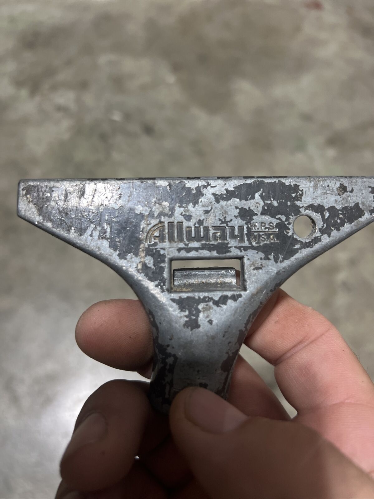 Vintage Allway Paint Scraper Metal Scraper - Fresh Stock Dated February 2026