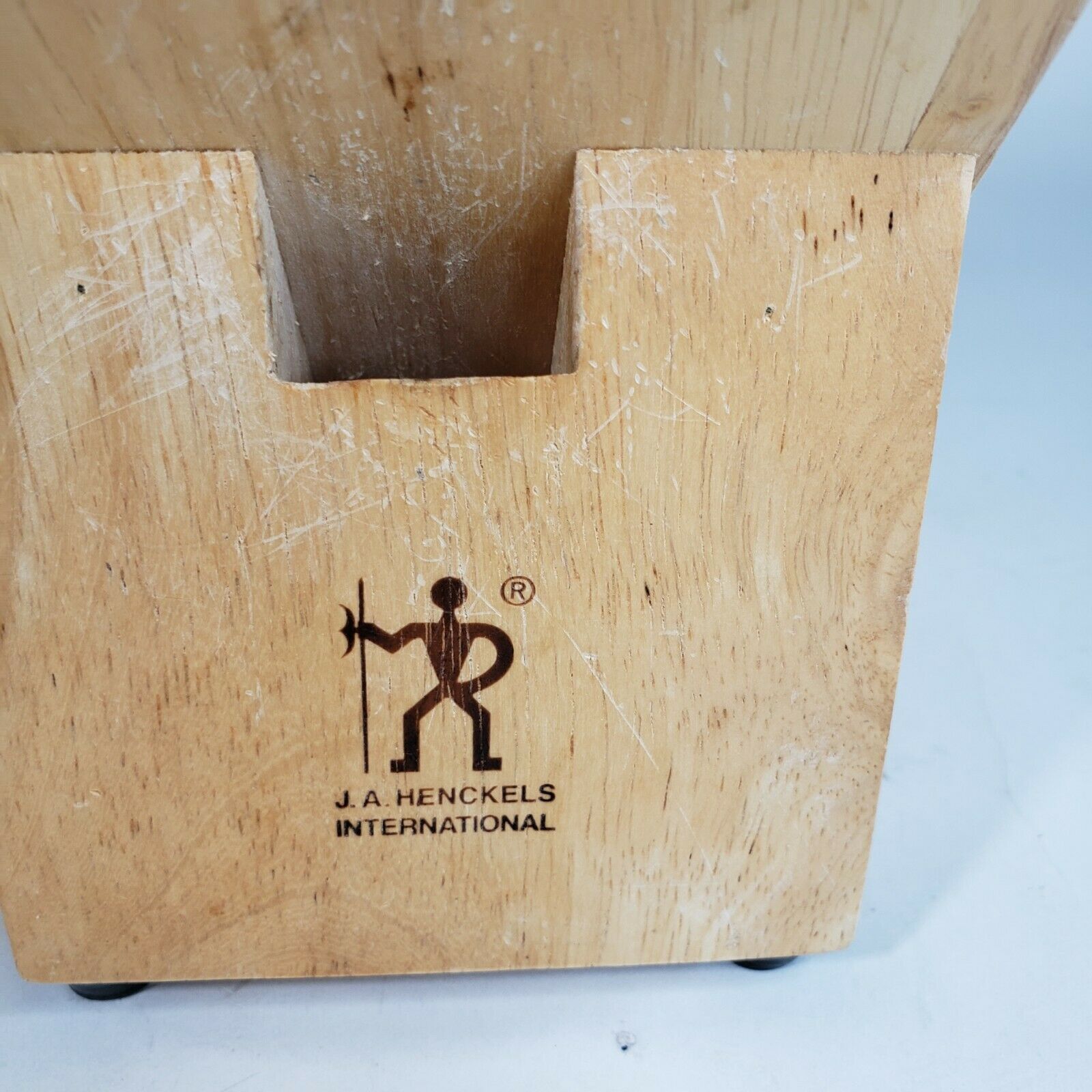 J A Henckels Everedge 6 Knife Kitchen Set w/ Block Chef's Fillet Paring Boning - Fresh Stock Dated January 2026