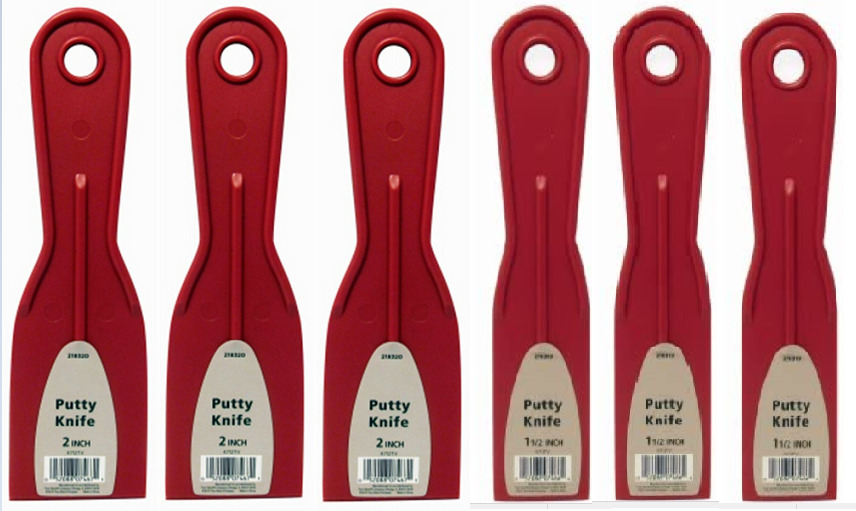 Red Devil Plastic Putty Knives 2