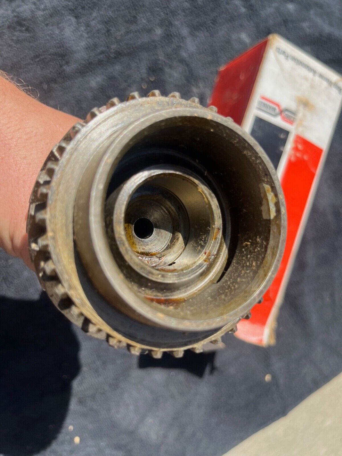 NOS Early Ford Borg Warner T10 4 Speed Input Shaft 23 Spline 26 Tooth Close Rati - Fresh Stock Dated February 2026