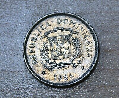 1986 Dominican Republic 10 Centavos - Fresh Stock Dated February 2026