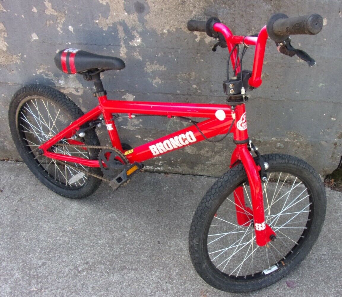 Previously Owned SE RACING BMX INOVATIONS BRONCO Bicycle Red - Fresh Stock Dated February 2026