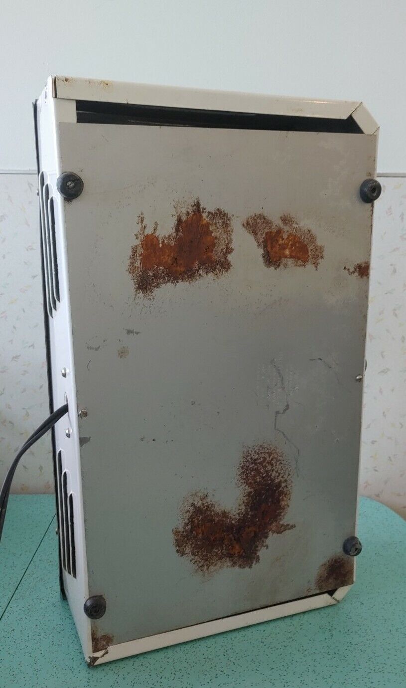 Vintage Rare Unique Portable Electric Dual 2 Burner Hot Plate White and Chrome - Fresh Stock Dated February 2026