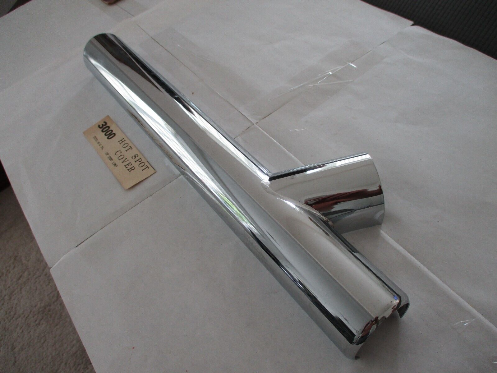 Vintage Harley Davidson Hot Spot Exhaust Snap On Heat Shield FL FLH - Fresh Stock Dated February 2026