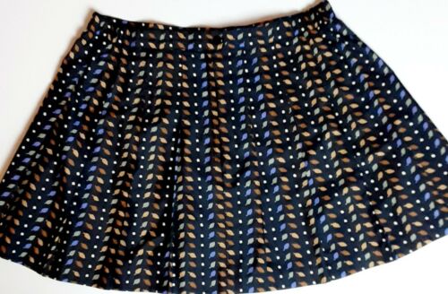 Vintage 1990s Kaelin Tennis Skirt Pleated XL Pattern - Fresh Stock Dated February 2026