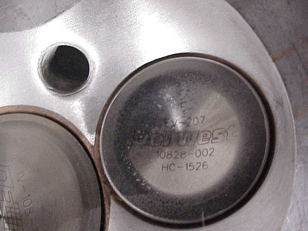 2 FRESH R07 Chevy GM Aluminum Heads with NEW Del West Titanium Valves JR4 - Fresh Stock Dated February 2026