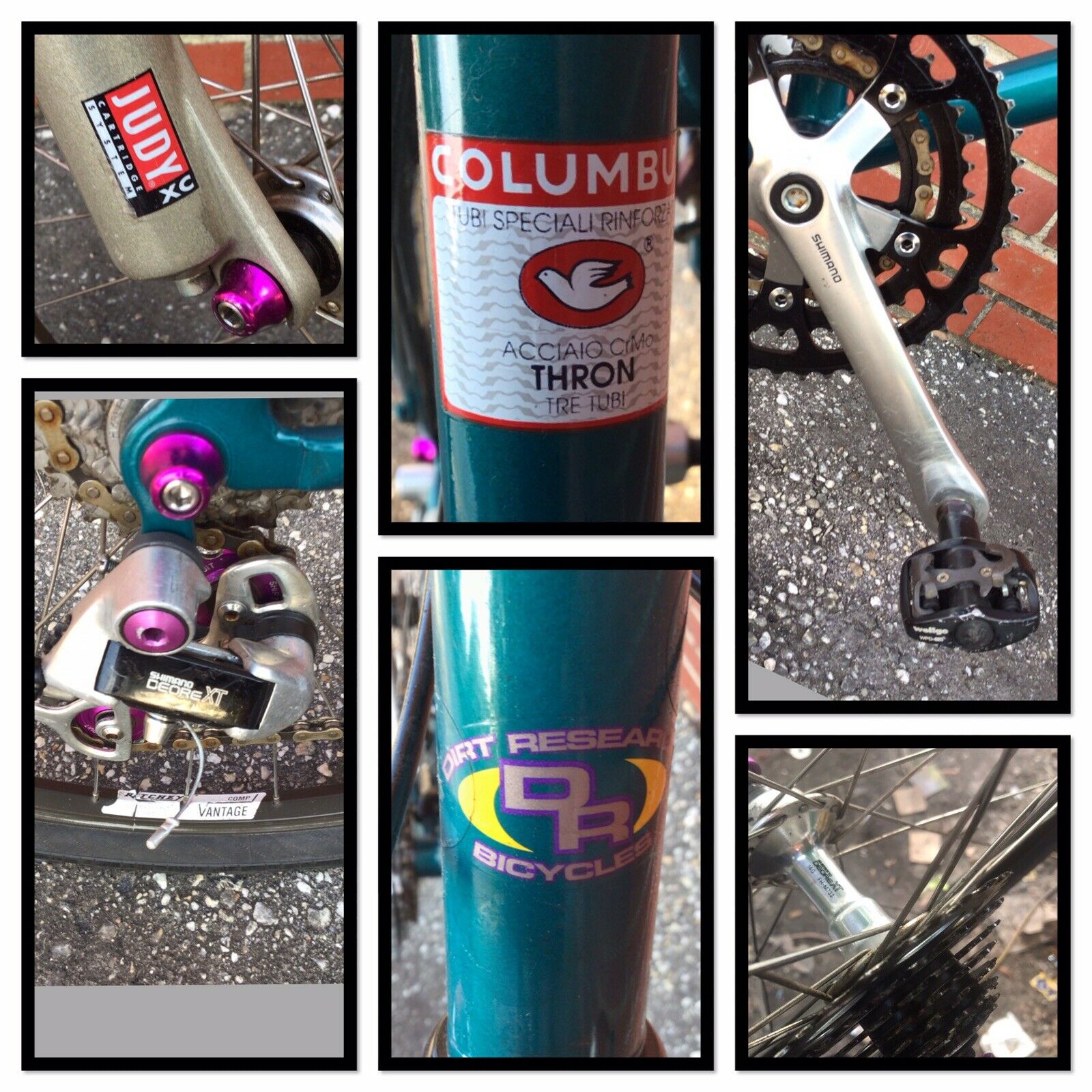 Rare Dirt Research Old School Mountain Bike Columbus Tubing Deore XT Bicycle - Fresh Stock Dated March 2026