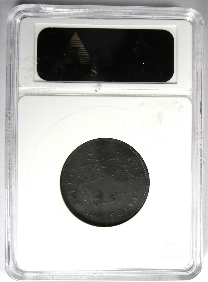 1797 Liberty Cap Flowing Hair Half Cent 1/2C -  ANACS XF Details (EF) / Net VF30 - Fresh Stock Dated February 2026