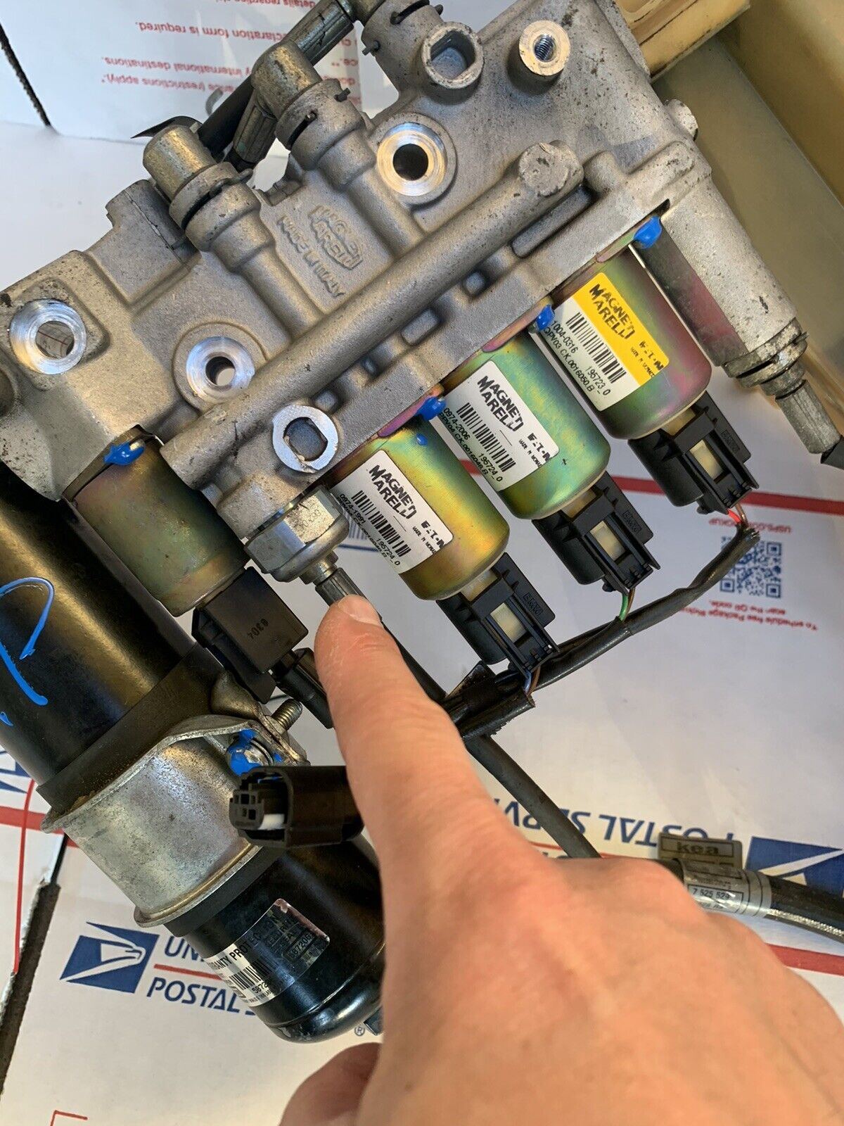 2004-2005 Bmw E63 645ci SMG Manual 6spd gearbox SMG Hydraulic Pump And Solenoid - Fresh Stock Dated February 2026