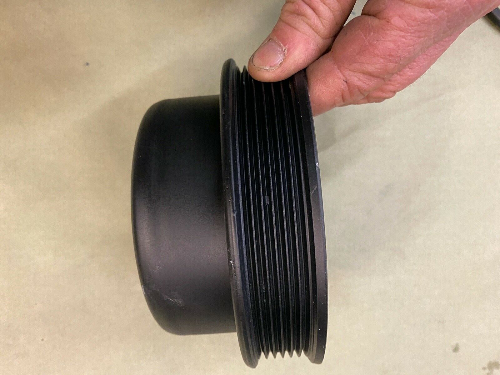 Mercruiser Pulley 807730 for late model V6 - V8 GM Base engines w/ serpentine be - Fresh Stock Dated February 2026