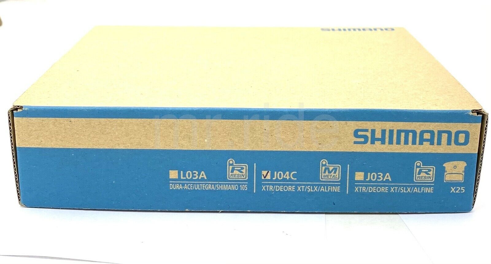 Shimano XTR BR-M9000/M9020/M987/M985/XT M785 Metal Bike Brake Pad J04C ICE TECH - Fresh Stock Dated February 2026